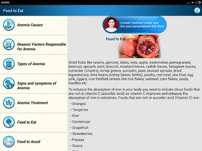 Anemia Care Diet & Nutrition screenshot 11