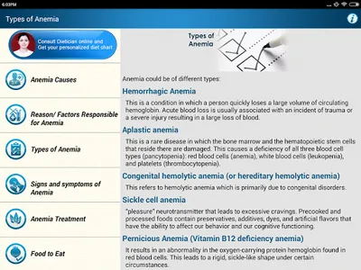 Anemia Care Diet & Nutrition screenshot 13