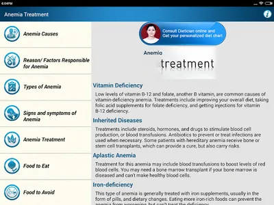 Anemia Care Diet & Nutrition screenshot 14