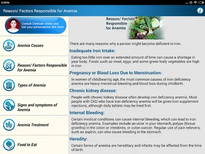 Anemia Care Diet & Nutrition screenshot 8