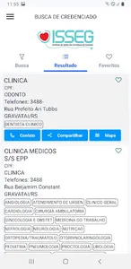 ISSEG Associado screenshot 2