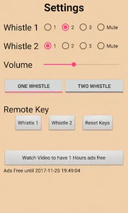 Volleyball Whistle (Bluetooth) screenshot 2