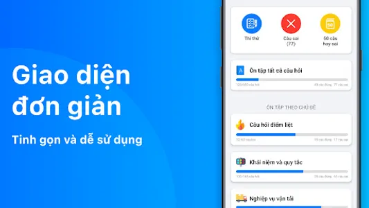 Ôn Thi GPLX 600 Câu 2023 B1 B2 screenshot 4