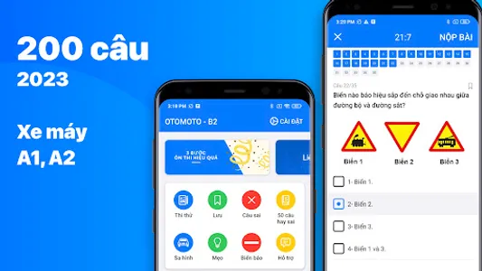 Ôn Thi GPLX 600 Câu 2023 B1 B2 screenshot 5