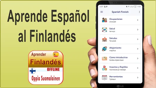 Aprender Finlandes Gratis screenshot 0