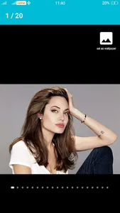 Angelina Jolie Wallpaperz screenshot 1
