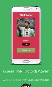 Guess The Football Player screenshot 1