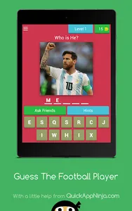 Guess The Football Player screenshot 14