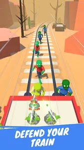 Train Defense: Zombie Merge screenshot 0