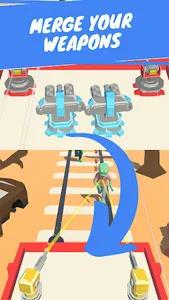 Train Defense: Zombie Merge screenshot 2