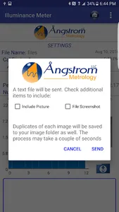 Magnetometer screenshot 2
