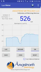 Light Lux Meter (full) screenshot 0