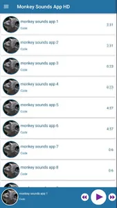 Monkey Sounds App screenshot 4
