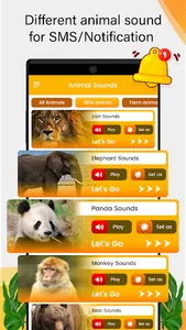 Animal Sounds Animal Ringtones screenshot 2
