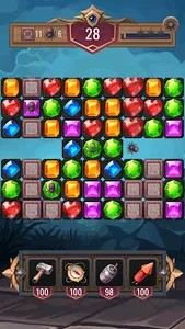 Diamond Dungeon Match 3 Games screenshot 10