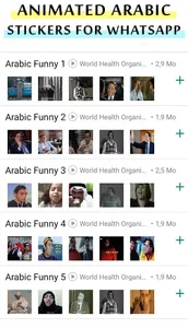 Animated Arabic WastickerApp screenshot 0