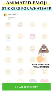 Animated Emoji Stickers 2022 screenshot 2