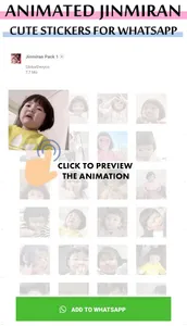 Animated JinMiran WastickerApp screenshot 5