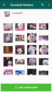 Snowball Animated Stickers screenshot 11