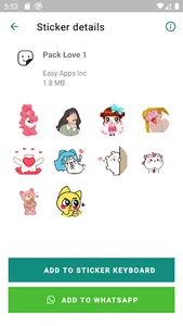 Animated WAStickerApps Love screenshot 1