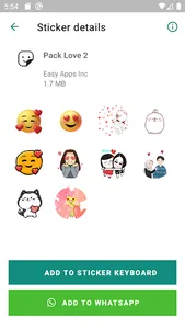 Animated WAStickerApps Love screenshot 2