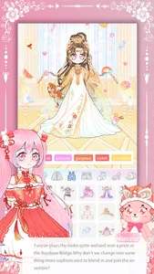 Makeup princess anime dress up screenshot 3