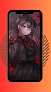Anime Girlboss Cute Wallpaper screenshot 0