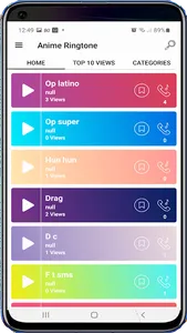 Anime Ringtones Sound - Anime  screenshot 0