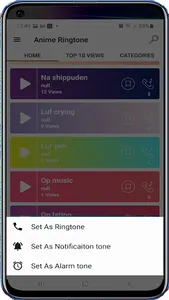 Anime Ringtones Sound - Anime  screenshot 1