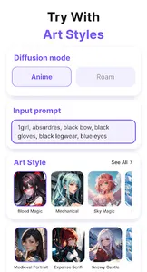 Anime Art & AI Art Generator screenshot 4