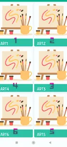 لعبة التلوين - رسومات للبنات screenshot 1