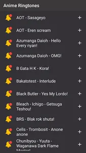 Anime Ringtone - Notification screenshot 3