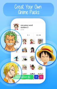 Anime Stickers for WhatsApp screenshot 2