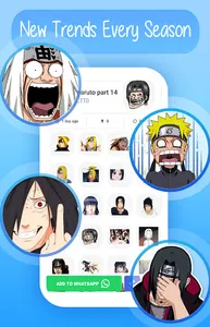 Anime Stickers for WhatsApp screenshot 4