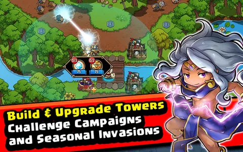 Crazy Defense Heroes - TD Game screenshot 13