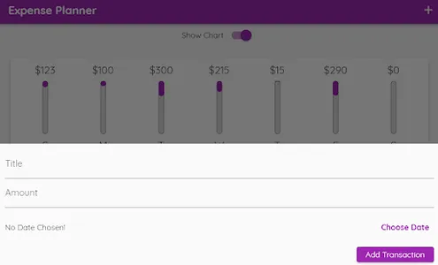 Expense Planner screenshot 3