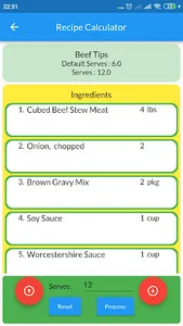Find Recipes - Recipe Resizer screenshot 2