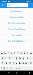 Kalkulator Resep Masakan screenshot 2