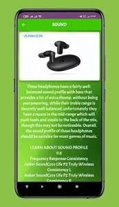 Anker soundcore life p2 guide screenshot 3