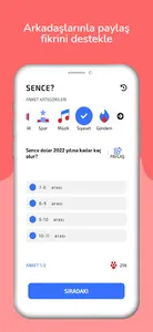 Sence  - Türkiye'nin Anket Pla screenshot 6