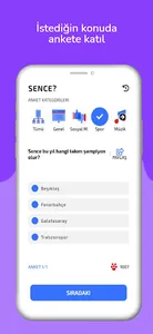 Sence  - Türkiye'nin Anket Pla screenshot 9