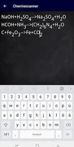Reaktionsgleichungen lösen screenshot 2