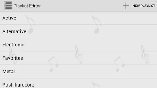 Playlist Editor screenshot 0
