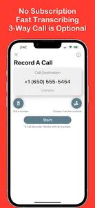 Call Recorder & Transcriber screenshot 0