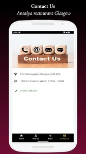 Antalya restaurant Glasgow screenshot 2
