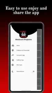 Metalcore Music Ringtones App screenshot 1