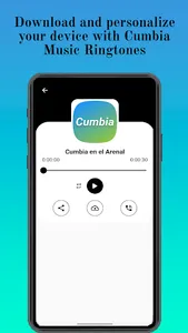 Old Cumbia Ringtones App screenshot 3