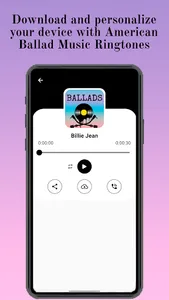 Ballads Music Ringtones App screenshot 3