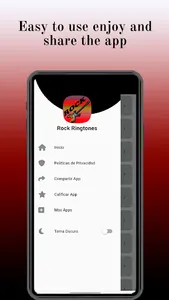 Rock Songs Ringtones App screenshot 1