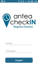 AnteaCheckIn Registro Horario screenshot 2
